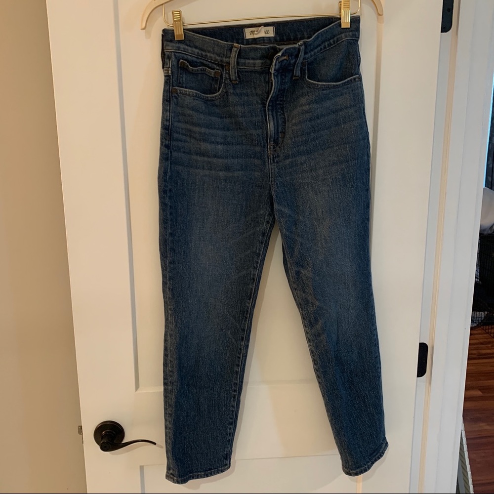 NWOT Madewell Classic Straight Jeans Sz 28